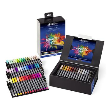 Staedtler Pigment Arts Pen filtpen Flerfarvet 60 stk