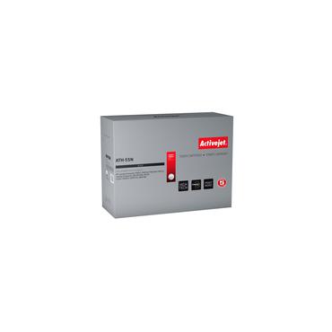 Activejet Tonerpatron ATH-55N (erstatning HP 55A CE255A, Canon CRG-724; Supreme; 6000 sider; sort)