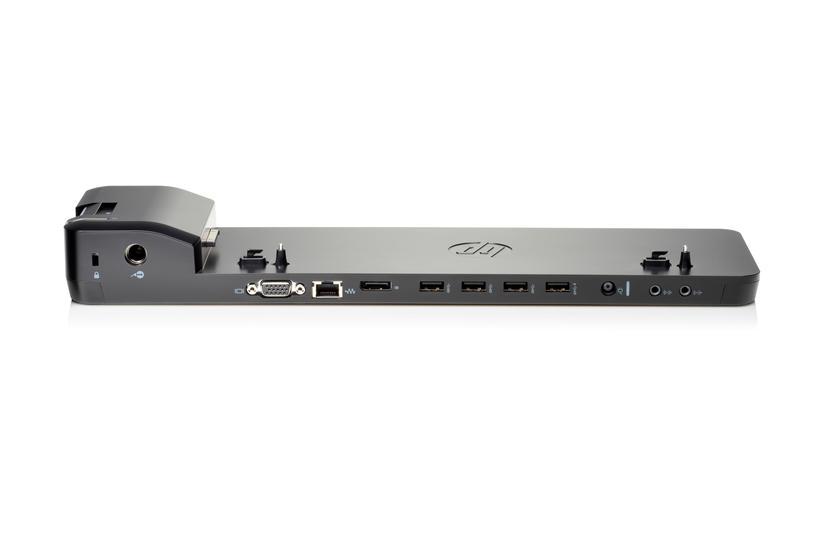 HP UltraSlim Docking Station 2013 - dockingstation - VGA, 2 x DP