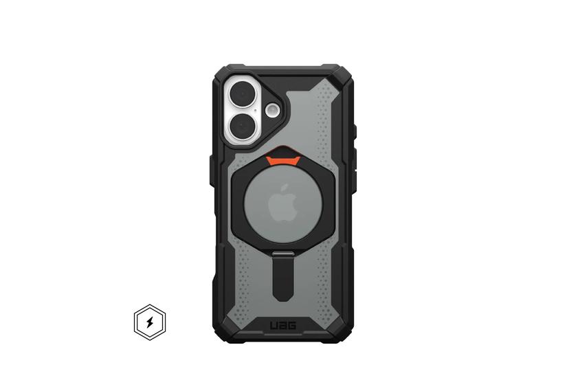 UAG Plasma XTE MagSafe for iPhone 16 - Black/Orange