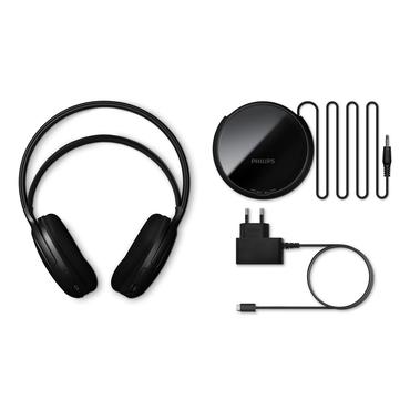Philips SHC5200M2/12 hovedtelefoner/headset Tr&aring;dl&oslash;s TV USB Type-C Sort
