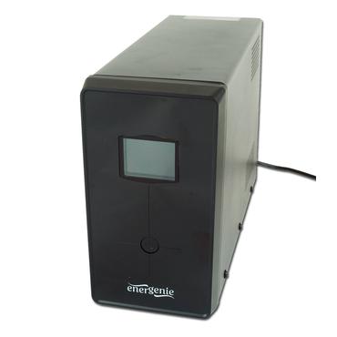 EnerGenie EG-UPS-034 UPS-enhed Interaktivt indgangsstik 1,5 kVA 900 W 3 AC stikkontakt(er)