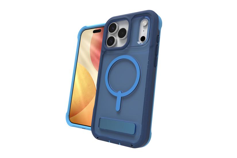 ZAGG Rainier Snap Kickstand mobiltelefon etui 17,5 cm (6.9") Cover Blå