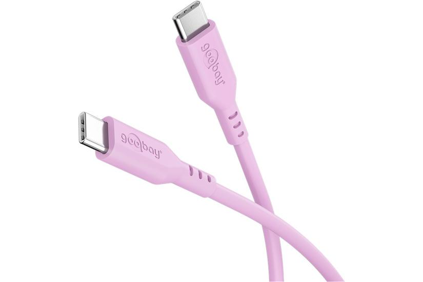 Goobay USB-kabel - 1.5 m - USB-C male - USB-C male - USB 2.0