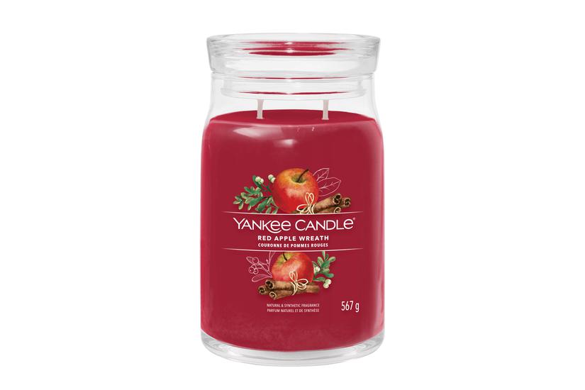 Yankee Candle Signature Red Apple Wreath Świeca Duża 567g