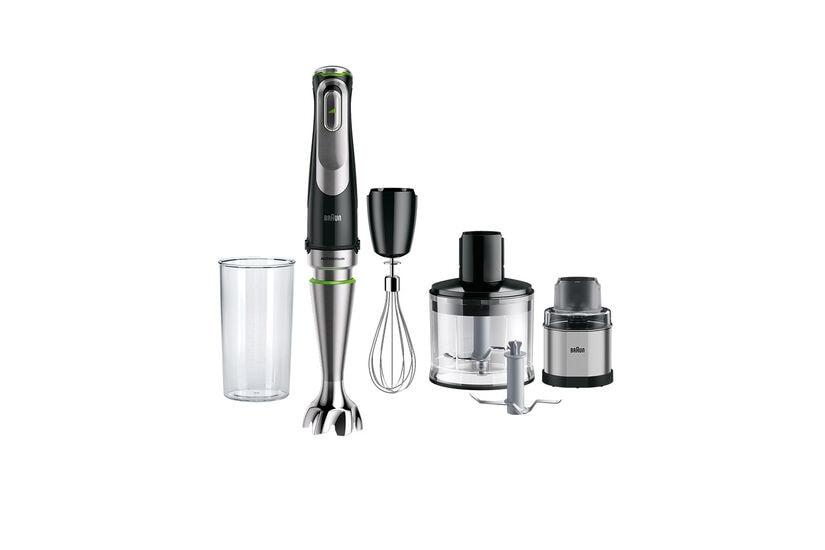 Braun MultiQuick 9 MQ9138XI blender 0,6 L Nedsænkning blender 1200 W Sort, Rustfrit stål