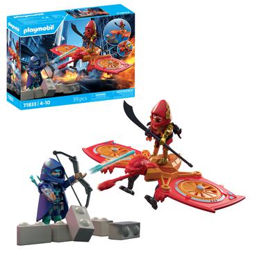 PLAYMOBIL Helden-Drohne gegen bösen Ninja - 71833