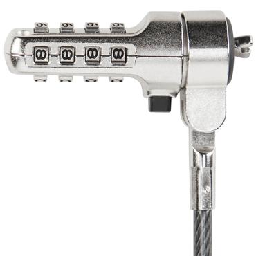 Targus DEFCON Trapezoid Serialised - l&aring;s f&ouml;r s&auml;kerhetskabel