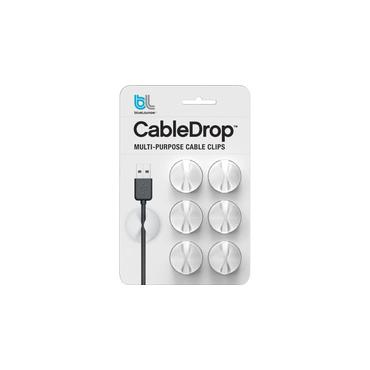 Bluelounge CableDrop kabelholder Hvid 6 stk