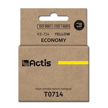 Actis KE-714 bl&aelig;k (erstatning Epson T0714, T0894, T1004; Standard; 13,5 ml; gul)