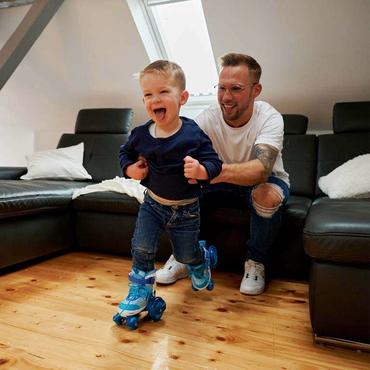 HUDORA My First Quad B&oslash;rn Jam rullesk&oslash;jter