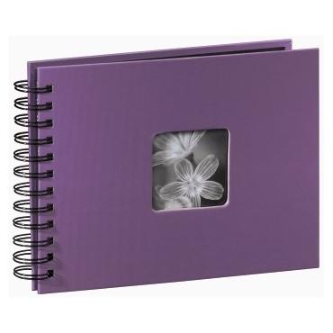 Hama "Fine Art" Spiral Album, purple, 22x17/50 fotoalbum og arkbeskyttelse Lilla 10 x 15, 13 x 18