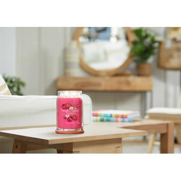 Yankee Candle 1701375E vokslys Cylinder Hindb&aelig;r H&oslash;jr&oslash;d 1 stk