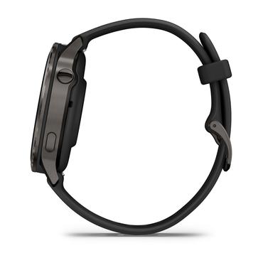Garmin Venu 4 3,05 cm (1.2") AMOLED 41 mm Digital 390 x 390 pixel Berøringsskærm Sort Wi-Fi GPS (satellit)