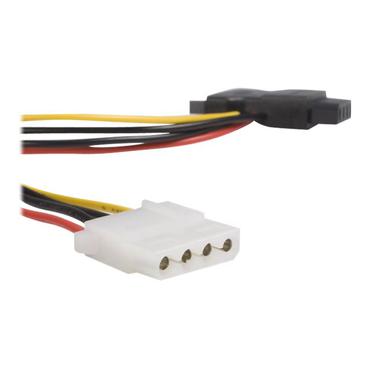StarTech.com SATA to LP4 Power Cable Adapter with 2 Additional LP4