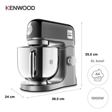 Kenwood kMix KMX760ABC Special Edition K&oslash;kkenmaskine 5liter Sort krom