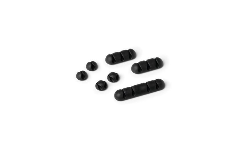 Durable Cavoline Clip Mix Skrivebord Kabelholder Sort