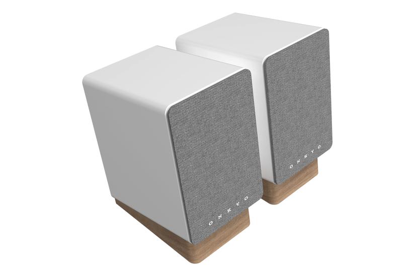 ONKYO GX-10DB 2-vejs Gr&aring;, Hvid Kabel & tr&aring;dl&oslash;s 30 W