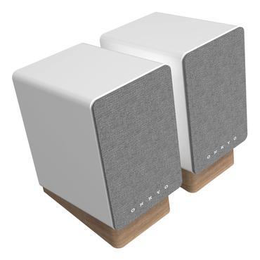 ONKYO GX-10DB 2-vejs Gr&aring;, Hvid Kabel & tr&aring;dl&oslash;s 30 W