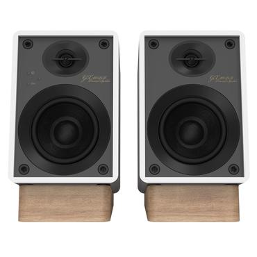 ONKYO GX-10DB 2-vejs Gr&aring;, Hvid Kabel & tr&aring;dl&oslash;s 30 W