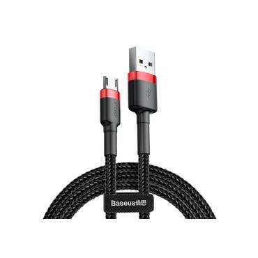 Baseus Cafule USB-kabel 2 m USB A Micro-USB A Sort, Rød
