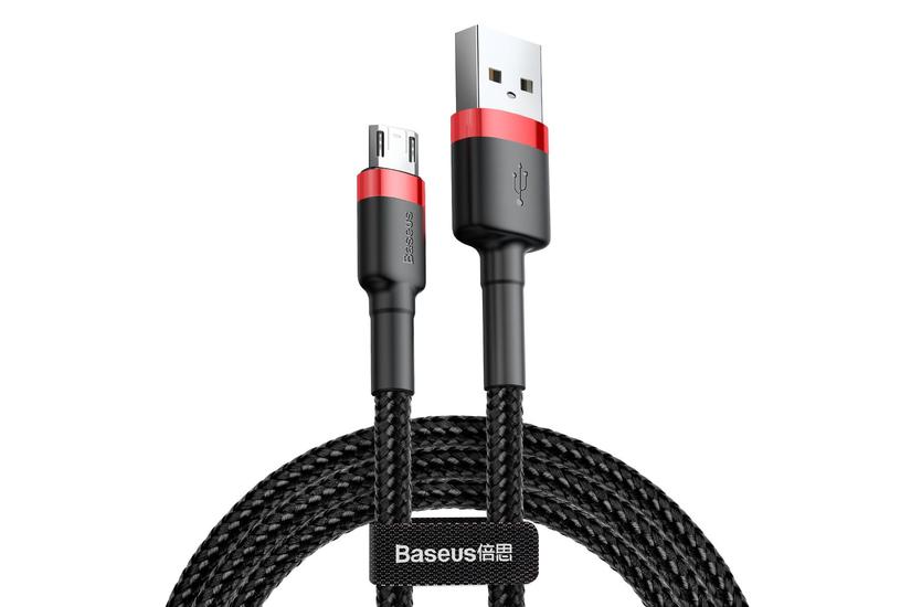Baseus Cafule USB-kabel 2 m USB A Micro-USB A Sort, Rød