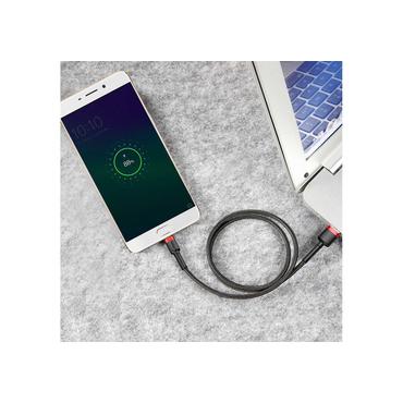 Baseus Cafule USB-kabel 2 m USB A Micro-USB A Sort, Rød