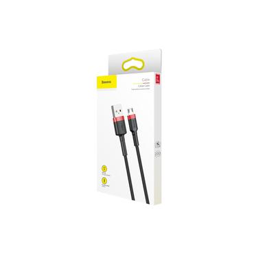 Baseus Cafule USB-kabel 2 m USB A Micro-USB A Sort, Rød