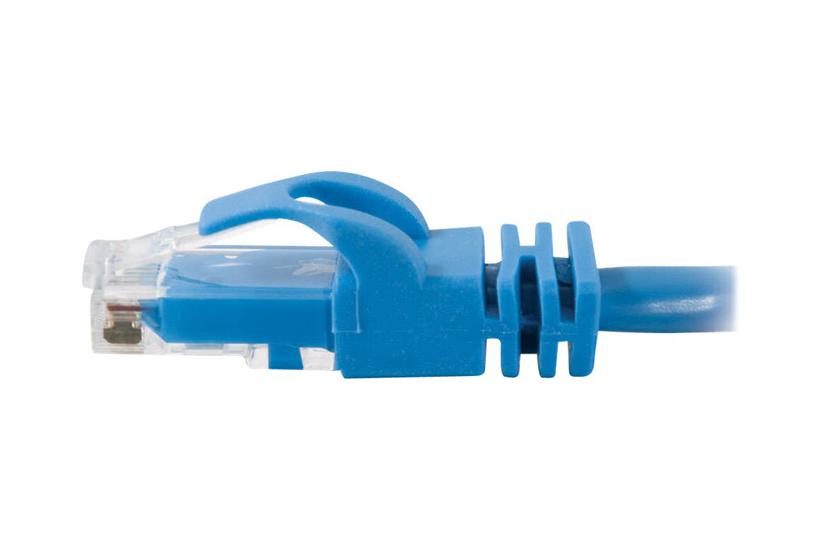 C2G Cat6 Booted Unshielded (UTP) Network Patch Cable - patchkabel - 30 cm - blå