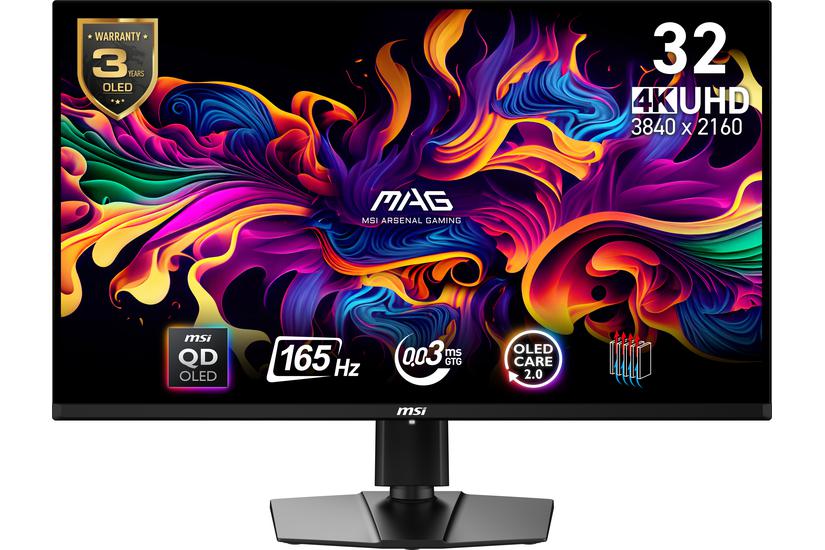 MSI 31.5 OLED MONITOR MAG 321UP QD-OLED