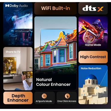 Hisense 32E4QT 80cm 32" HD-Ready Smart TV Fernseher