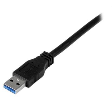 StarTech.com 2m 6 ft Certified SuperSpeed USB 3.0 A to B Cable Cord - USB 3 Cable - 1x USB 3.0 A (M), 1x USB 3.0 B (M) - 2 meter, Black (USB3CAB2M) - USB-kabel - USB Type B til USB Type A - 2 m