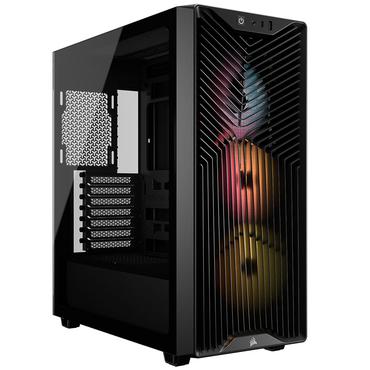Corsair Chassi - Midi Tower - Mini-ITX, Micro ATX, ATX - 16,5 cm - 7 - 120,140 mm