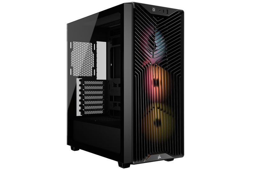 Corsair Chassi - Midi Tower - Mini-ITX, Micro ATX, ATX - 16,5 cm - 7 - 120,140 mm