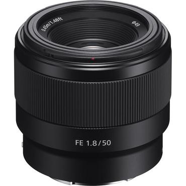 Sony FE 50mm F1.8 SLR Sort