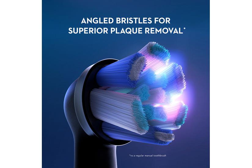 Braun Tandbørstehoved - Oral-B iO - Sort - 3 måned(er) - Genlukkelig emballage