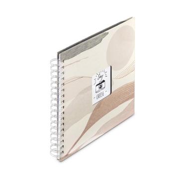 Hama Watercolor braun      28x24 50 ws. Seiten Spiral-Album  7604