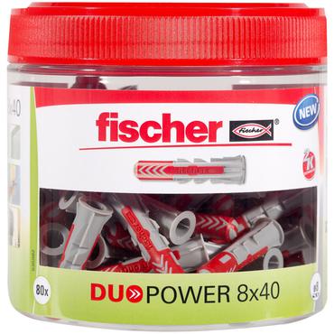 Fischer 535982 skrueanker og vægudtag 81 stk Vægstik 40 mm