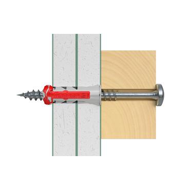Fischer 535982 skrueanker og vægudtag 81 stk Vægstik 40 mm