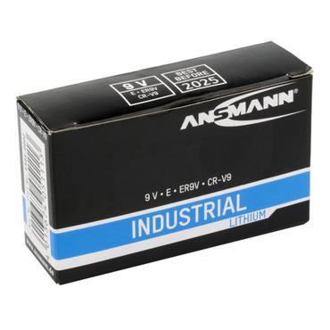 Ansmann 9V-Block Industrial Lithium 5er Pack Karton