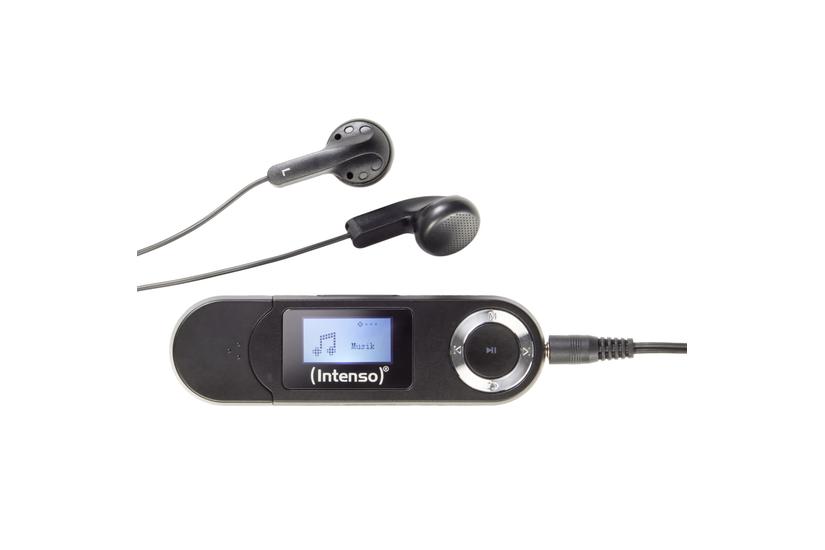 Intenso MP3 afspiller - 64 GB - Sort - 128 x 64 pixel - LCD