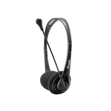 Equip Chat Headset Ledningsført Opkald/musik Sort