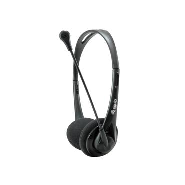 Equip Chat Headset Ledningsført Opkald/musik Sort
