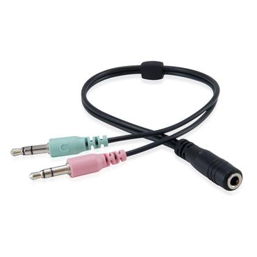 Equip Chat Headset Ledningsført Opkald/musik Sort