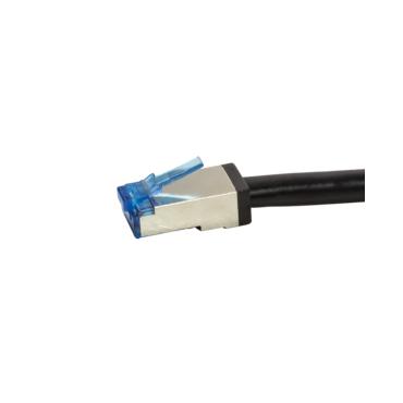LogiLink CQ7093S netværkskabel Sort 10 m Cat6a S/FTP (S-STP)