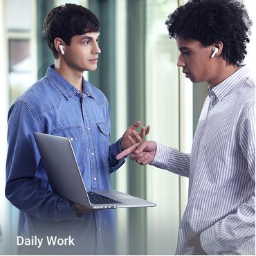 Timekettle M3 Translator Headset Trådløs I ørerne Opkald/musik Bluetooth Hvid