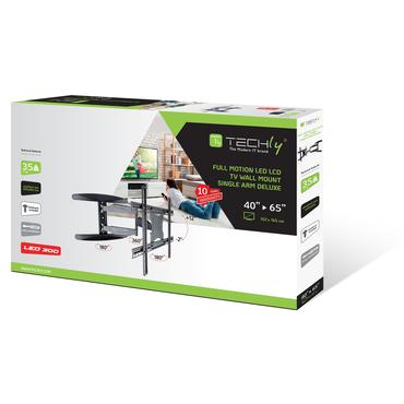 Techly ICA-PLB 171L tv-beslag 165,1 cm (65") Sort