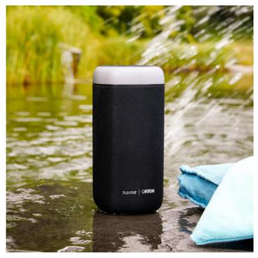 Hama Glow Pro B&aelig;rbar stereoh&oslash;jttaler Sort 30 W