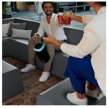 Hama Glow Pro B&aelig;rbar stereoh&oslash;jttaler Sort 30 W