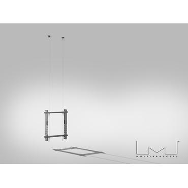 Multibrackets M Pro Series Wire 6000 monteringssats - dubbel sida - f&ouml;r 2 LCD-bildsk&auml;rmar - rygg mot rygg - svart